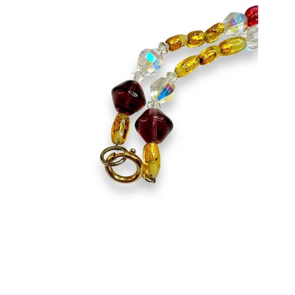 Vintage Wendy Gell Crystal Encrusted 1982 Signed Necklace 22" One of One - Picture 12 of 14